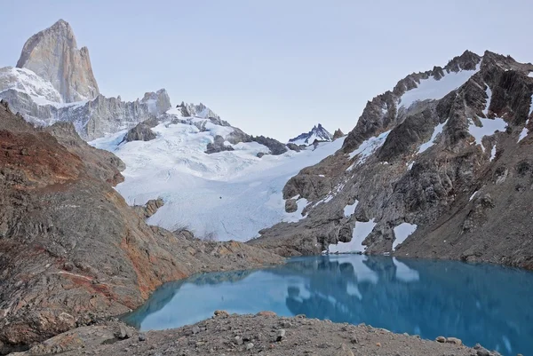 Lago Los Tres . — Foto de Stock