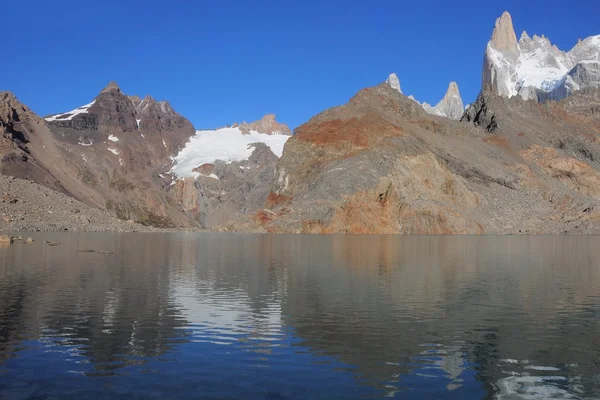 Lago Los Tres . — Foto de Stock