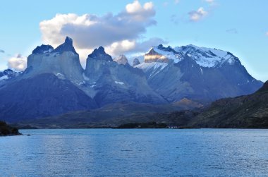 Torres del paine Millî Parkı. Şili.