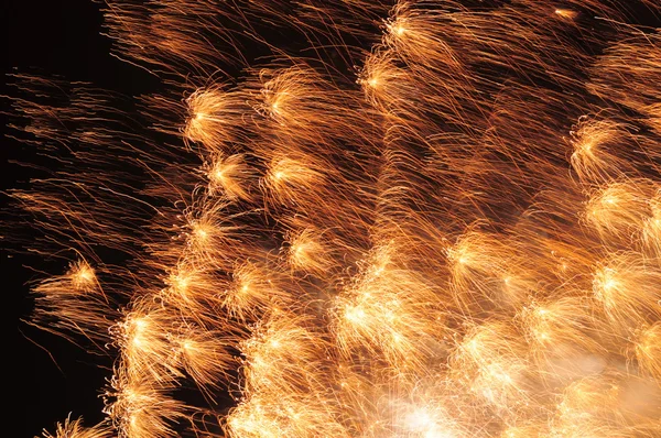 Fogos de artifício. — Fotografia de Stock