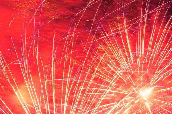 Fuochi artificiali. — Foto Stock