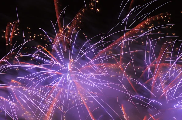 Fuegos artificiales. —  Fotos de Stock