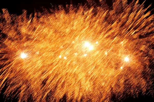 Fogos de artifício. — Fotografia de Stock