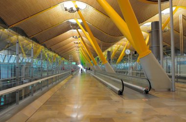 Barajas terminal.