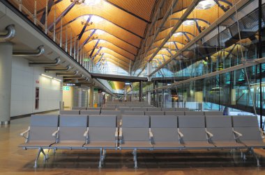 Barajas terminal.