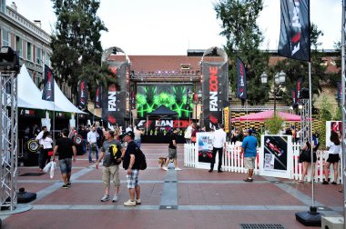 Fan zone.