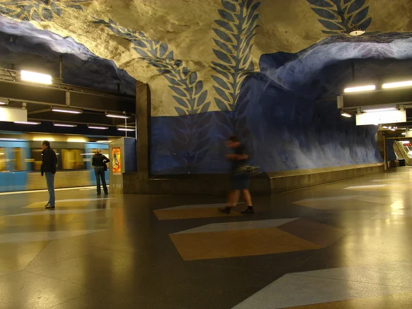 Estação de metro T-Centralen . — Fotografia de Stock