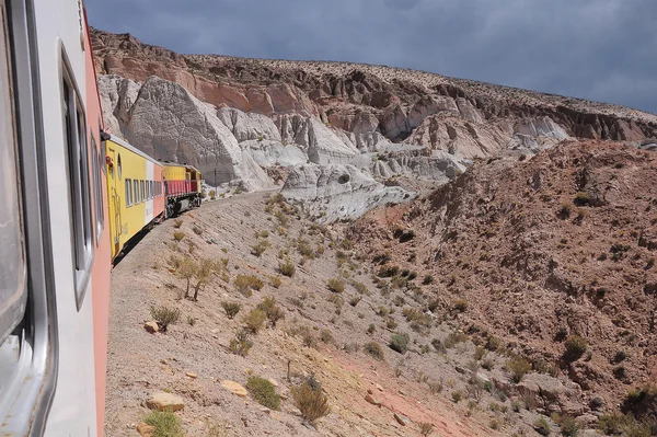 Llamado "Tren a las nubes" )". —  Fotos de Stock