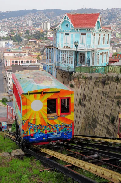 Ferrovia funicular . — Fotografia de Stock