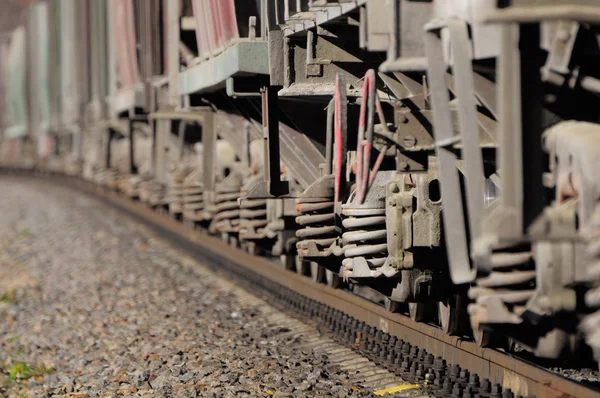 Goederentrein. — Stockfoto