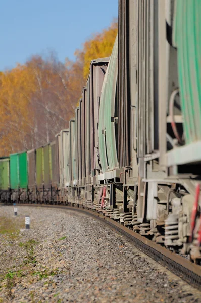 Freight train. — Stock Photo, Image