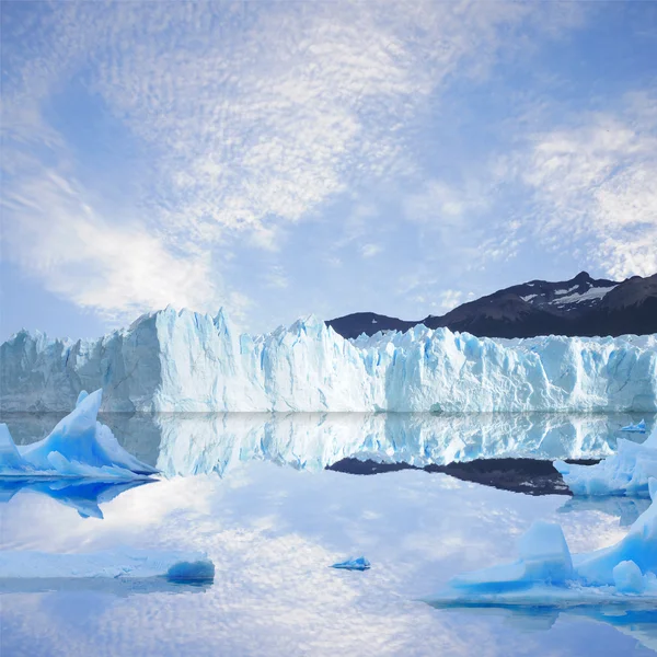 Glaciär. — Stockfoto