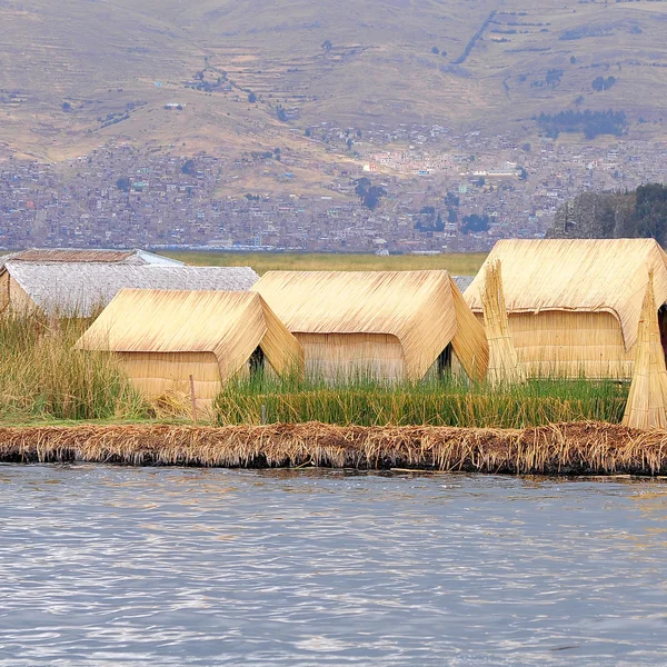 Uros islands. — Stock Photo, Image