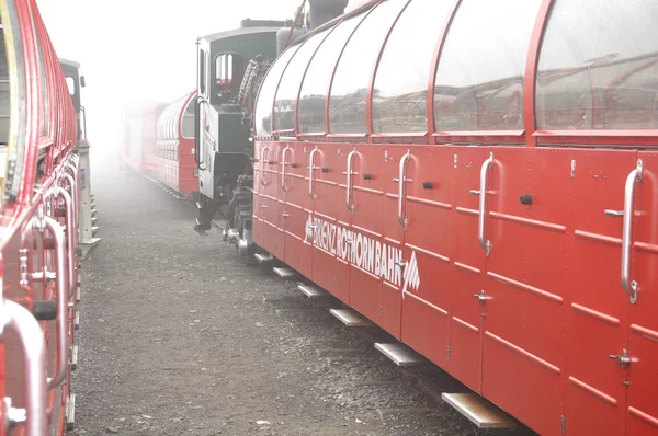 Trenes de vapor. — Foto de Stock