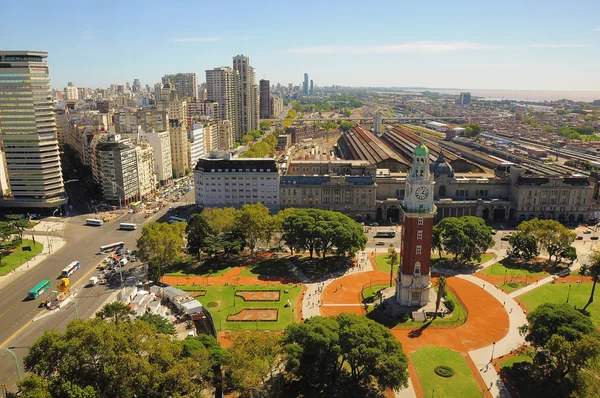 Vista de la región de Retiro de Buenos Aires . — Foto de Stock