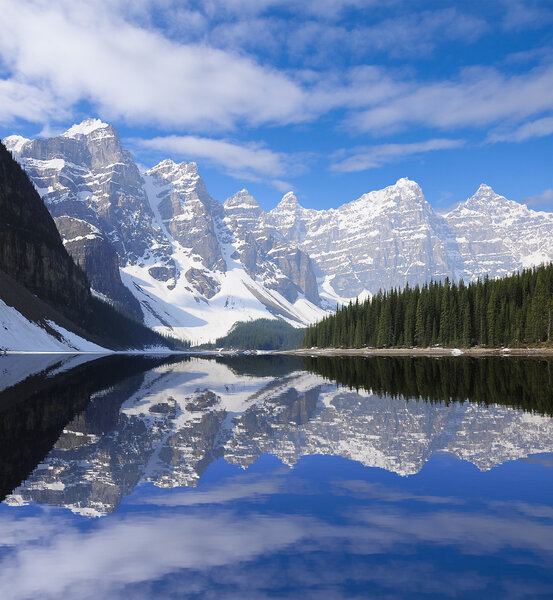 Moraine lake.