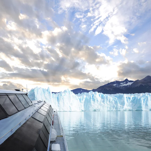 Ledovec Perito Moreno. — Stock fotografie