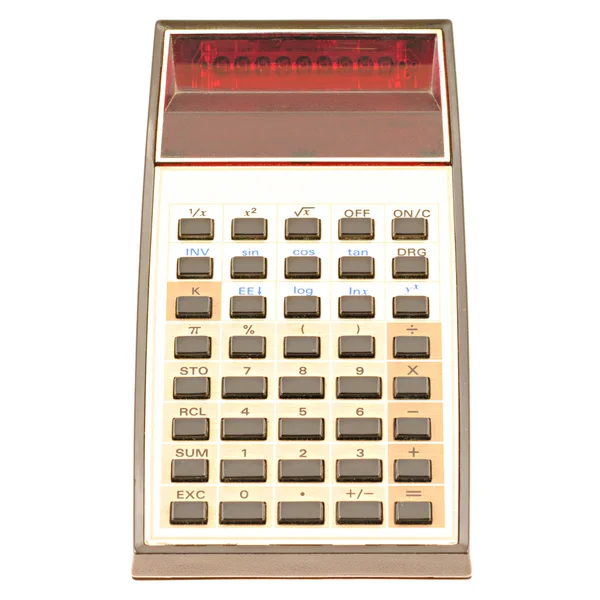 Старий калькулятор . — стокове фото