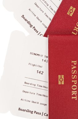 pasaport ve biniş.
