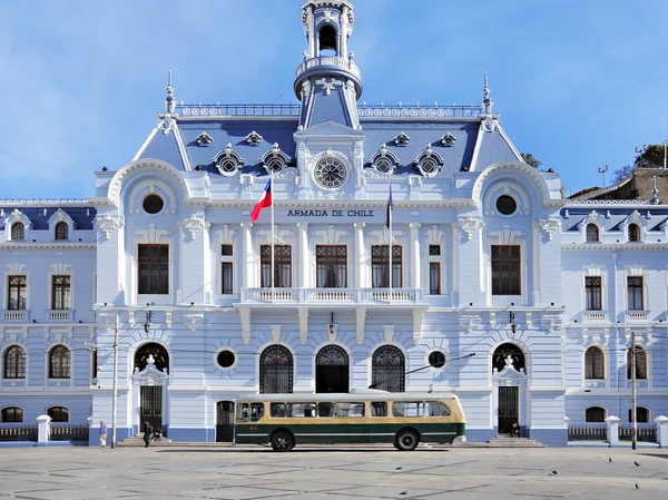 Merkezi Şehir Meydanı, valparaiso. — Stok fotoğraf