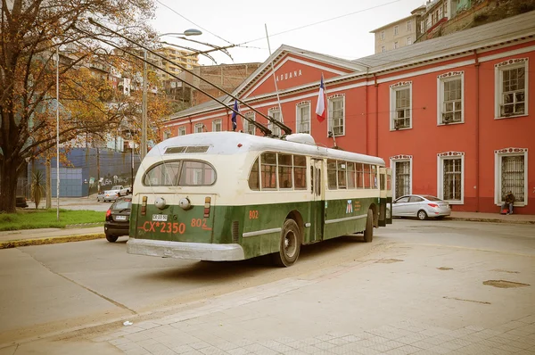 Vieux trolleybus . — Photo