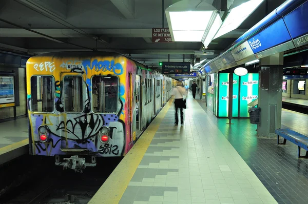 Metro w buenos aires. — Zdjęcie stockowe