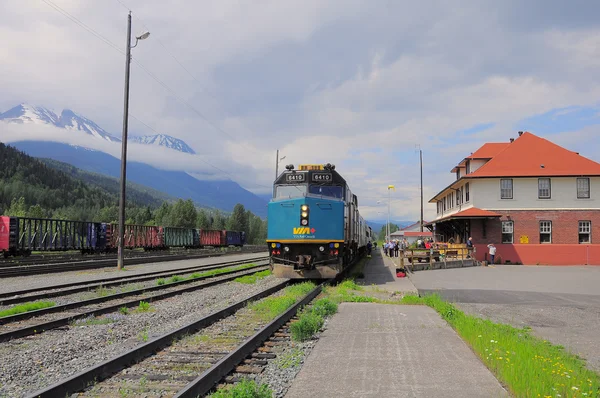 Tren de pasajeros . — Foto de Stock