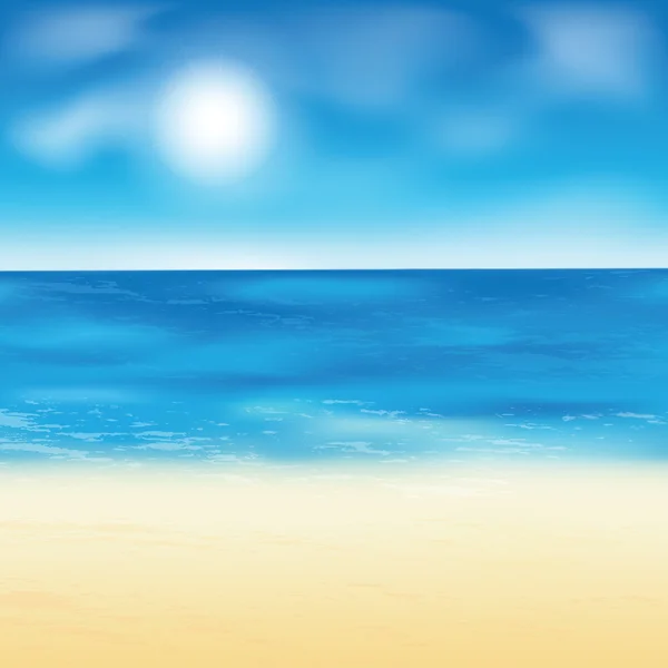 Fondo playa arena . — Vector de stock