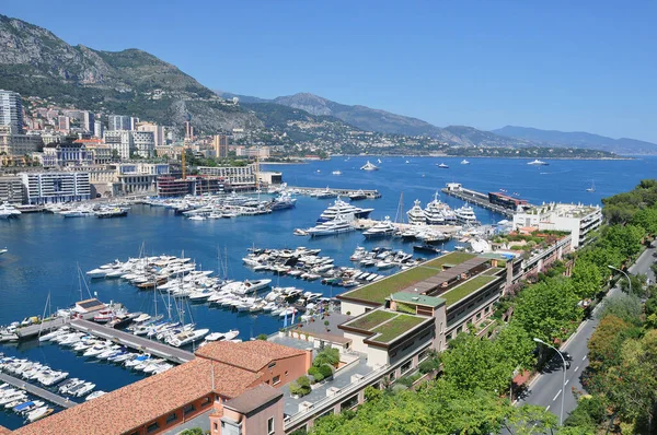 Rich Yachts Bay Day Time Monaco — Stock Photo, Image