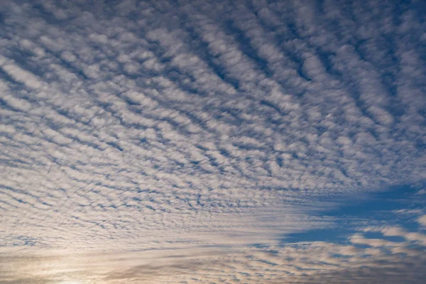 Incredibile Paesaggio Nuvoloso Sul Cielo Tramonto Dopo Pioggia — Foto Stock
