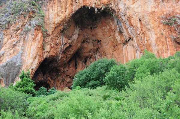 Grotto Natural Reserve Zingaro Sicily Italy — Stock Photo, Image