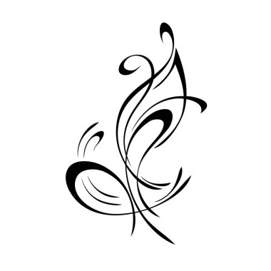 Bukleli dekoratif soyut süs. grafik dekor