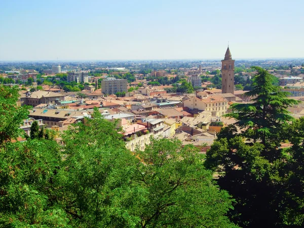 Panoramablick auf cesena (fc), emilia romagna, italien — Stockfoto