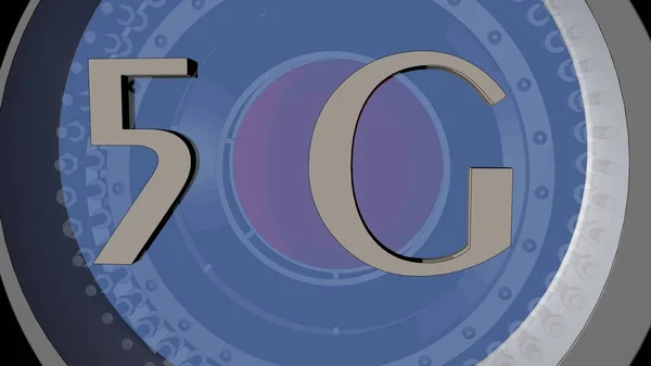5G mesajı. LTE ağı. Mobil iletişim. Veri aktarımı.