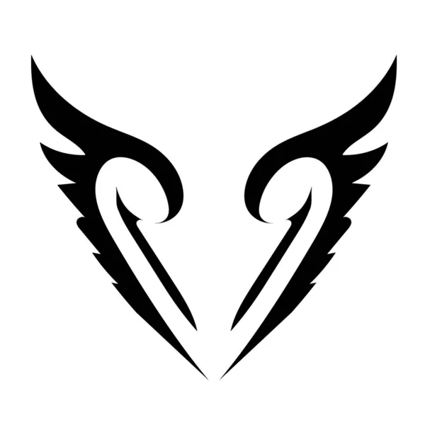 Heart Wings Tattoo — Stock Photo, Image