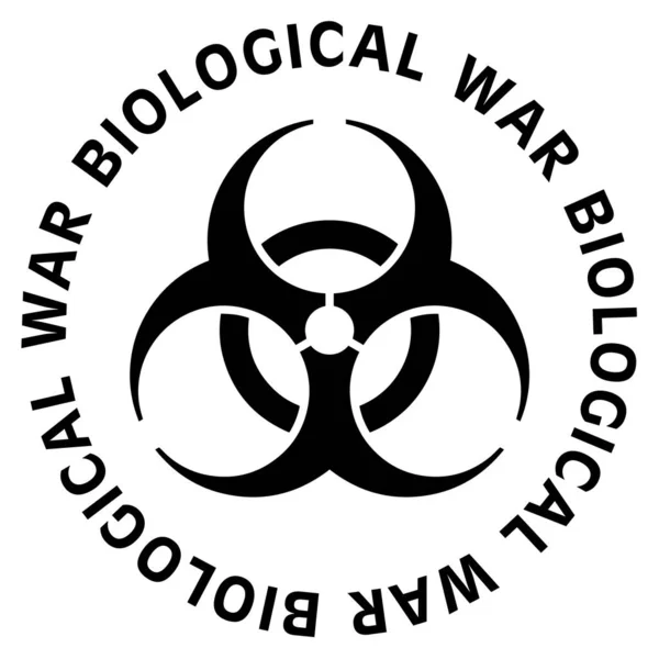 Biohazard Signs Circular Text — Stock Photo, Image