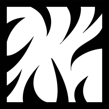 Soyut süs ya da dekor. Dekorasyon ve tasarım.