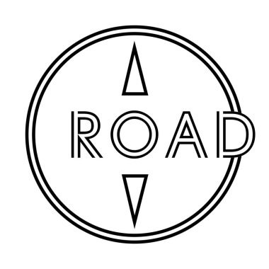 Daire şeklinde metin. Elbiselerin üzerine yazdır.