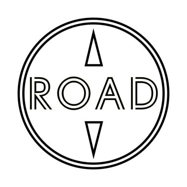 Daire şeklinde metin. Elbiselerin üzerine yazdır.