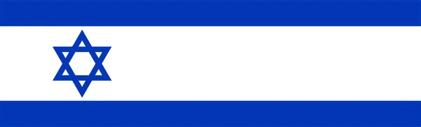 Stylized Flag Israel Countries World — Stock Photo, Image