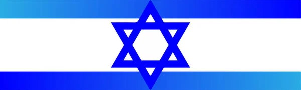 Bandeira Estilizada Israel Países Mundo — Fotografia de Stock