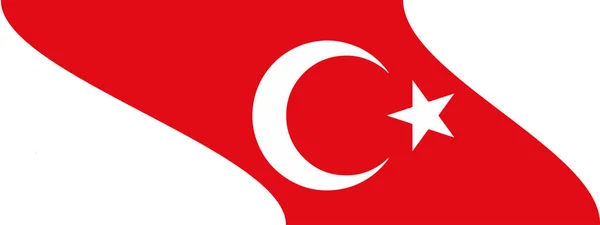 Ucrânia Turquia Estilo Bandeira — Fotografia de Stock