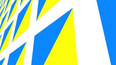 Sarı-mavi karelerin deseni. Dekorasyon veya arkaplan.