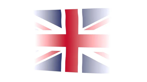 Flag Illustration Isolated White Background London Politics Travel — Stock Fotó