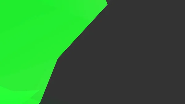 Szaro Zielony Abstrakcyjny Wygaszacz Ekranu Złamane Linie Tła Ilustracja Renderowania — Zdjęcie stockowe