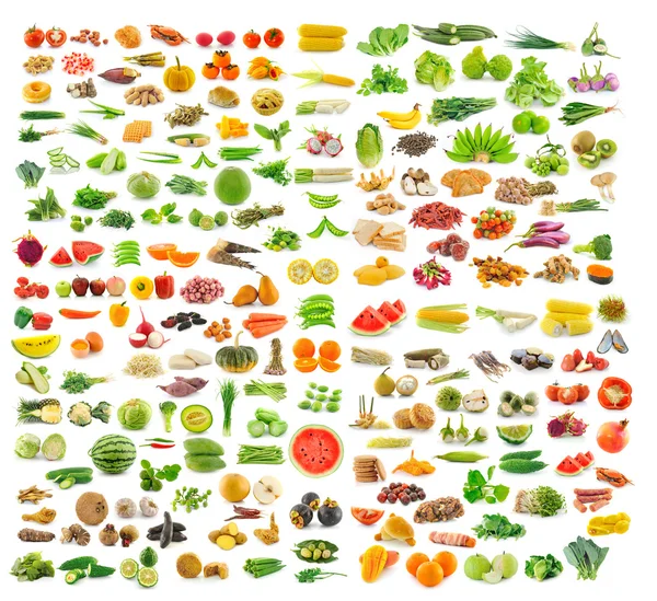 Collection of food — Stock Image Collection of food Royalty Free Stock Photos