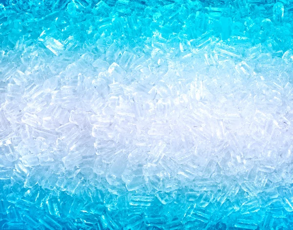 Hintergrund aus blauen Eiswürfeln — Stockfoto