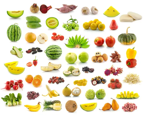 Samling av frukt — Stockfoto