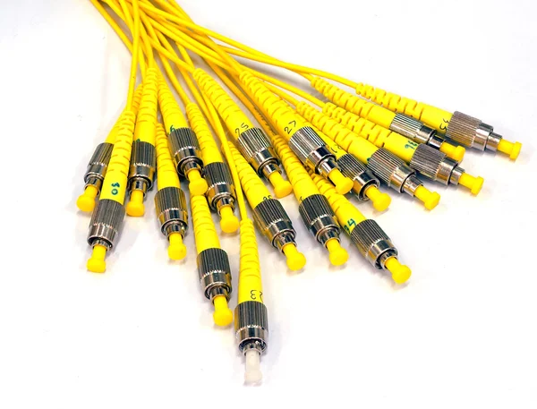Gele kabel — Stockfoto
