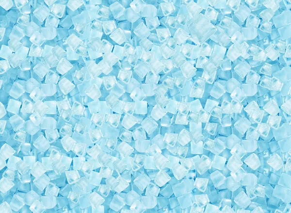 arkaplanda mavi ışıkta buz küpleri var